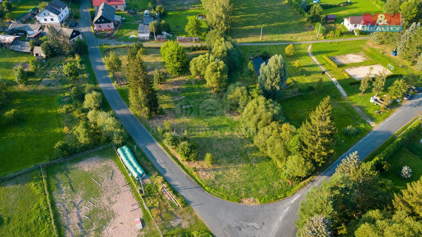 Prodej pozemku k bydlení, 1265 m², Bělá nad Radbuzou - Smolov