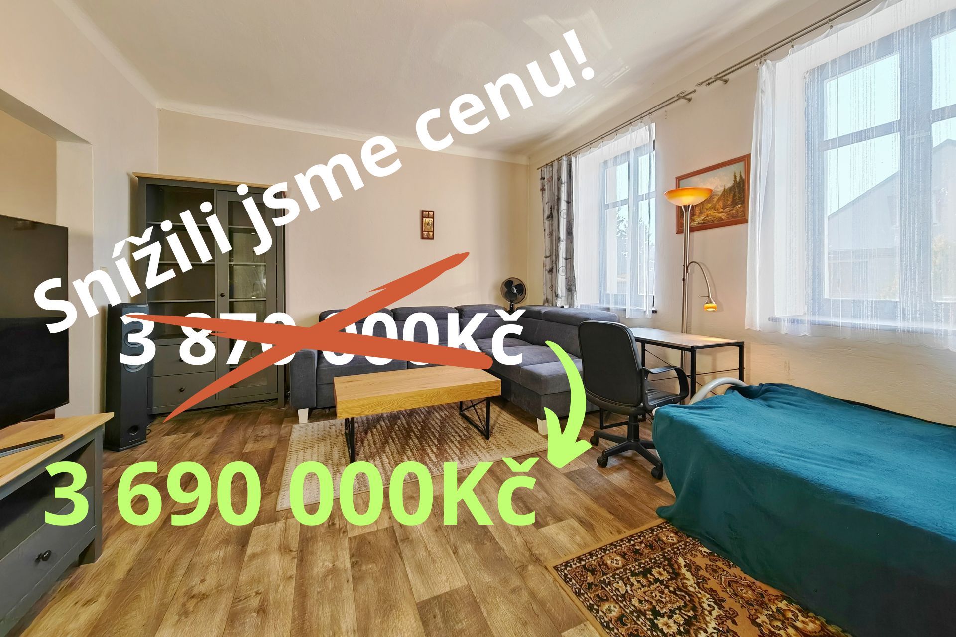 Prodej rodinného domu, 92 m², Staňkov, ul. Jiráskova